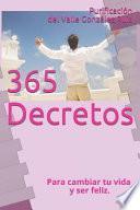 Libro 365 Decretos...: Uno Para Cada D