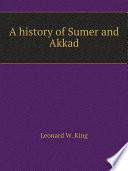 Libro A history of Sumer and Akkad