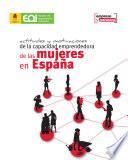 Libro Actitudes y motivaciones de la capacidad emprendedora de las mujeres en España
