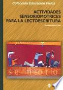 Libro Actividades sensoriomotrices para la lectoescritura