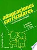 Libro Adaptaciones curriculares en Educación Infantil