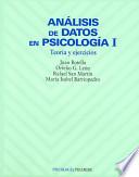 Libro Análisis de datos en psicología