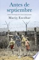 Libro Antes de septiembre / Before September