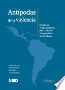 Libro Antípodas de la violencia