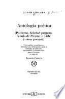 Libro Antología poética