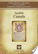 Libro Apellido Cazorla