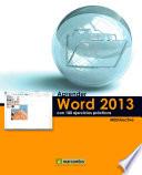 Libro Aprender Word 2013 con 100 ejercicios prácticos