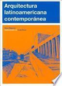 Libro Arquitectura latinoamericana contemporánea