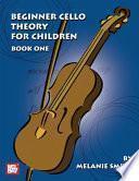 Libro Beginner Cello Theory for Children, Book One