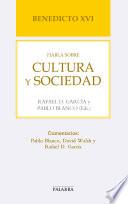 Libro Benedicto XVI habla sobre cultura y sociedad