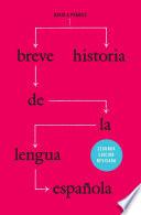 Libro Breve historia de la lengua española