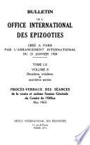 Libro Bulletin - Office International Des Épizooties