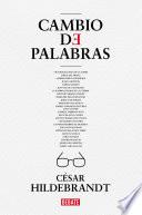 Libro Cambio de palabras