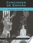 Libro Canciones de España