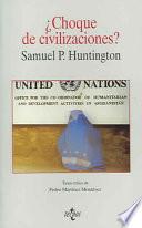 Libro ¿Choque de civilizaciones?