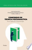 Libro Compendio de técnica psicoanalítica