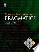 Libro Concise Encyclopedia of Pragmatics