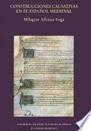 Libro Construcciones causativas con infinitivo en el español medieval
