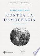 Libro Contra la democracia