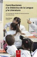 Libro Contribuciones a la Didáctica de la Lengua y la Literatura