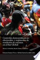 Libro Controles Democráticos No Electorales Y Regímenes de Rendición de Cuentas en El Sur Global