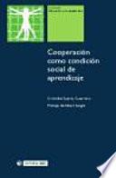 Libro Cooperación como condición social de aprendizaje