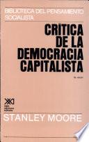 Libro Crítica de la democracia capitalista