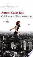 Libro Crónicas de la última revolución