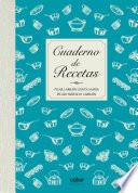 Libro Cuaderno de Recetas