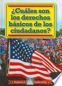 Libro ¿Cuáles son los derechos básicos de los ciudadanos? (What Are Citizens' Basic Rights?)