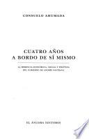Libro Cuatro años a bordo de sí mismo