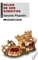 Libro Dejar de ser súbditos