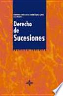 Libro Derecho de sucesiones