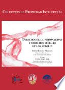 Libro Derechos de la personalidad y derechos morales de los autores