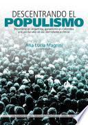 Libro Descentrando el populismo