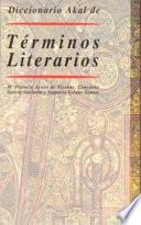 Libro Diccionario Akal de Términos Literarios