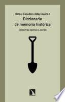 Libro Diccionario de memoria histórica