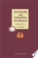 Libro Diccionario del español de México. Volumen 2