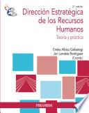 Libro Dirección estratégica de los recursos humanos