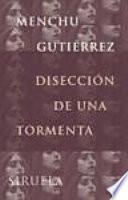 Libro Disección de una tormenta