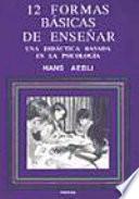 Libro Doce formas básicas de enseñar