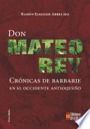 Libro Don Mateo Rey