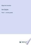 Libro Don Quijote