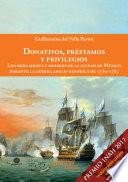 Libro Donativos, prestamos y privilegios
