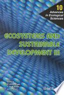 Libro Ecosystems and Sustainable Development III