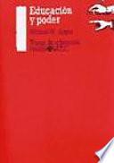 Libro Educación y poder