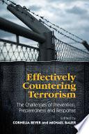 Libro Effectively Countering Terrorism