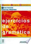 Libro Ejercicios de gramática