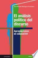 Libro El análisis político del discurso
