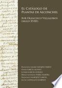 Libro El catálogo de plantas de Alconchel por Francisco Villalobos (siglo XVIII)